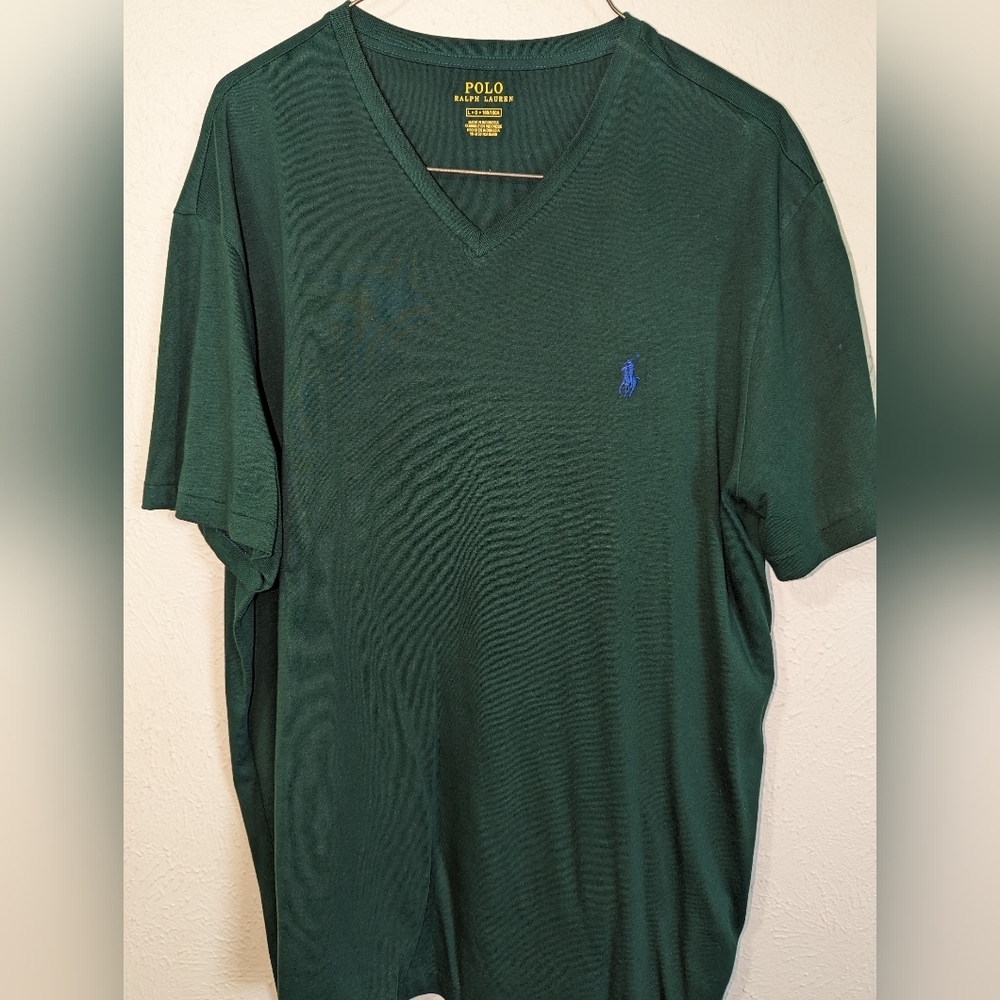 Ralph Lauren v neck t shirt
